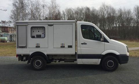Stromerzeuger, Selbstfahrer Generator 50KW, Vermietaggregat, Mietgenerator