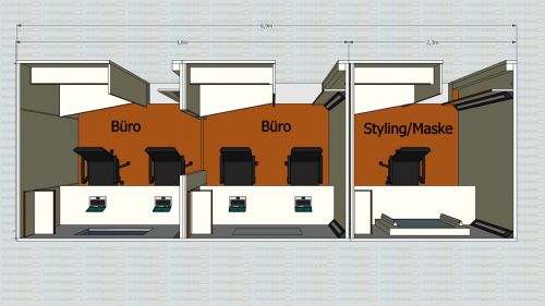 Mixmobil, Anhänger als Maske, Garderobe, Büro und Aufenthalt nutzbar. idividuelle Fahrzeugumbauten möglich. Anhänger für Fotosootings, Werbung und Commercials, Stylingmobil, Büromobil, Aufenthaltsanhänger, Officetrailer