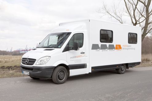 Aufenthaltsmobil, Schauspielermobil, Schauspieler Aufenthalt, mobiler Aufenthaltsraum, Wohnmobil