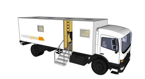Büromobil, Officemobil, Promotiontruck, Büro auf Rädern, Bürolkw, Büroanhänger, Büromobil mieten, Dit mobil mieten, Officevan mieten, Officetrailer rent