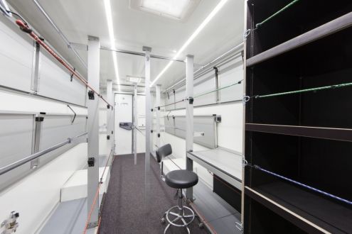 Kostümbus, Garderobenmobil Garderobensprinter, Kostümmobil, Umkleidemobil, Kostümwagen, Garderobenwagen