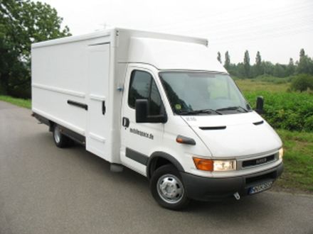 Kostümbus, Garderobenmobil Garderobensprinter, Kostümmobil, Umkleidemobil, Kostümwagen, Garderobenwagen