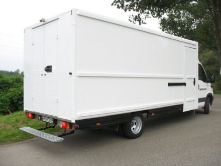 Kostümbus, Garderobenmobil Garderobensprinter, Kostümmobil, Umkleidemobil, Kostümwagen, Garderobenwagen
