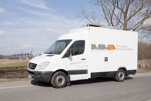 Generatormobil, Set-Sprinter, Transporter mit eingebauten Stromerzeuger, supersilent Stromerzeuger, Selbstfahrer Generator