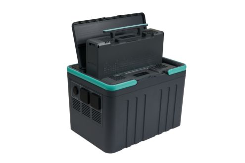 SpaceBox Ansicht mit Akku