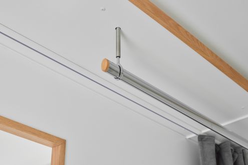 Garderobenstange für die Kostüme