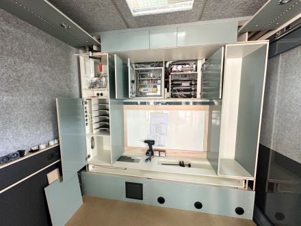 Blick ins Innere der Technik