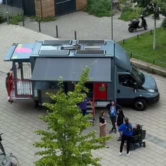 Solaranlagen versorgen den MeMo mit autarkem Strom.