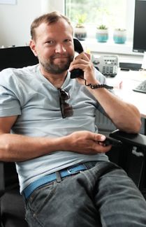 Moritz Kromer, Geschäftsführer von mobilespace